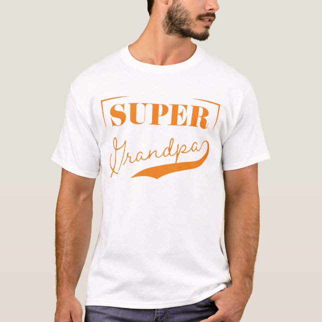 Super Grandpa T-Shirt (Vorderseite)