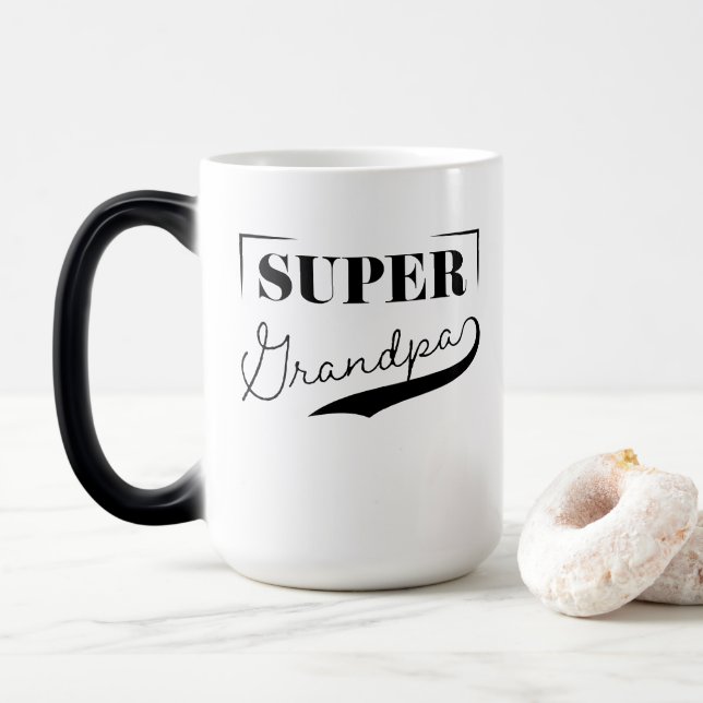 Super Grandpa Verwandlungstasse (Mit Donut)