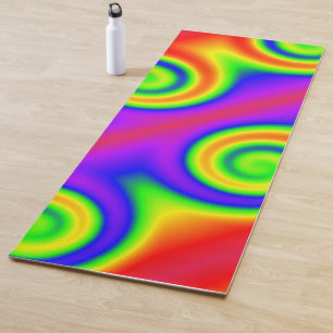 Super Groovy Rainbow Wirbel Yoga Mat Yogamatte