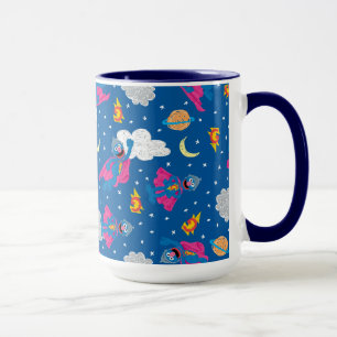 Super Grover 2.0 Nachthimmel-Muster Tasse