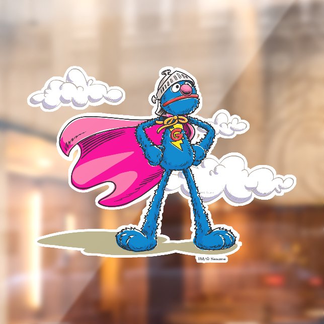 Super Grover Fensteraufkleber (Blatt 2)