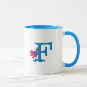 Super Grover Monogram F Tasse