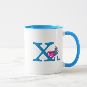 Super Grover Monogram X Tasse