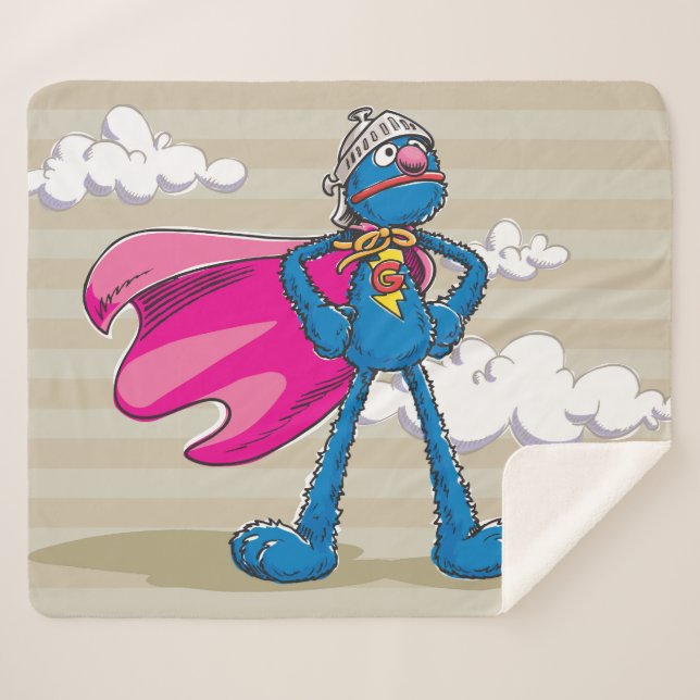 Super Grover Sherpadecke (Vorderseite (Horizontal))