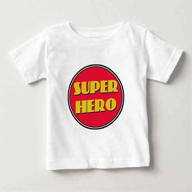 Super Held! Baby T-shirt (Vorderseite)