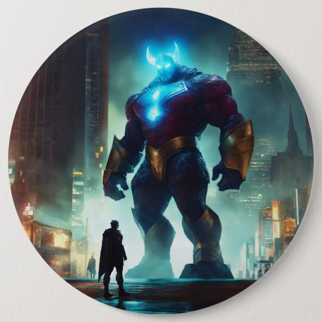 Super-Held Button (Vorderseite)