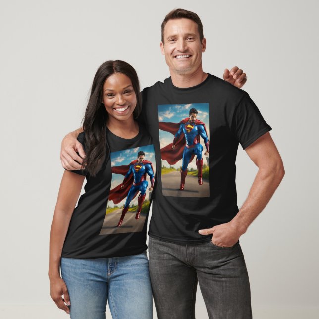 Super Helden Design Shirt am besten (Unisex)