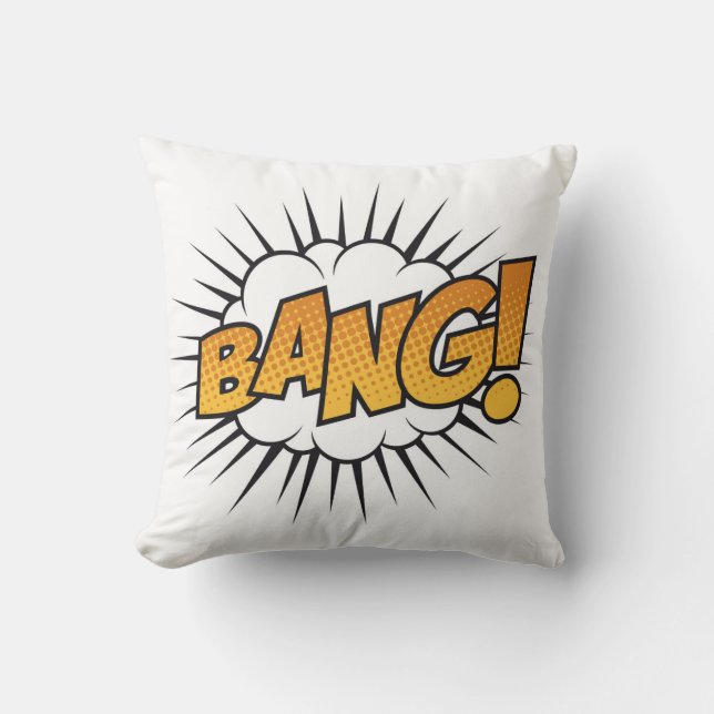 Super Hero Bang Pillow Kissen (Vorderseite)