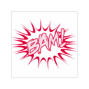 Super Hero Classic Bam! Aktionsblase Permastempel