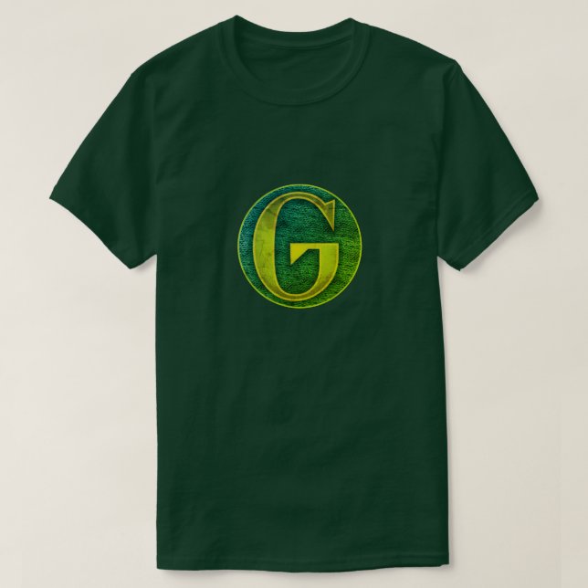 Super Hero "G" Insigna T-Shirt (Design vorne)
