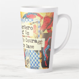 Super Hero Latte Tasse