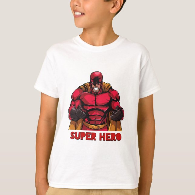 Super hero *** T-Shirt (Vorderseite)