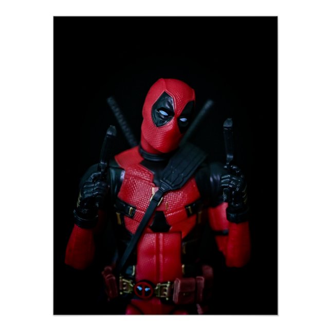 Super Hero Toy Fotografie Poster (Vorderseite)