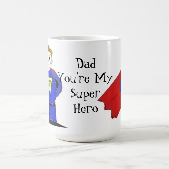 Super Hero - Vater Kaffeetasse (Mittel)