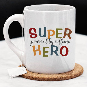 Super Hero Vater Vathers Day Kaffeetasse