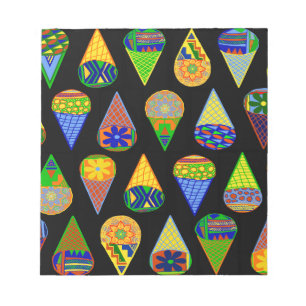 Super Heroes Ice Cream Cones Notizblock