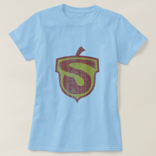 Super herrliches S - Retro T-Shirt (Design vorne)