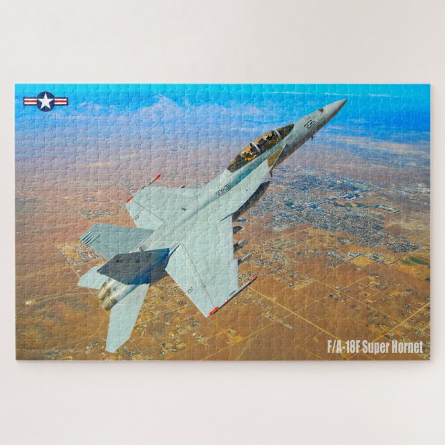 SUPER-HORNET F/A-18F (20x30 INCH) Puzzle (Horizontal)