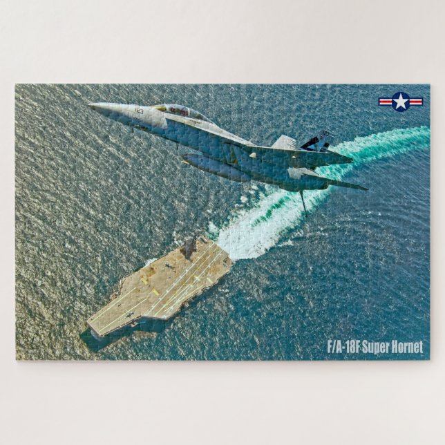 SUPER-HORNET F/A-18F (20x30 INCH) Puzzle (Horizontal)
