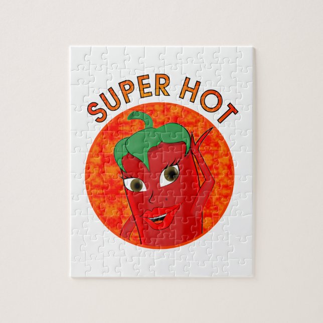 Super Hot Pepper Diva Puzzle (Vertikal)