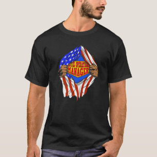Super Hotel Operations Manager Hero Job T-Shirt