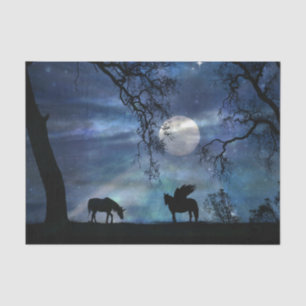 Super Hübsches Einhorn- und Pegasus-Tissue Seidenpapier