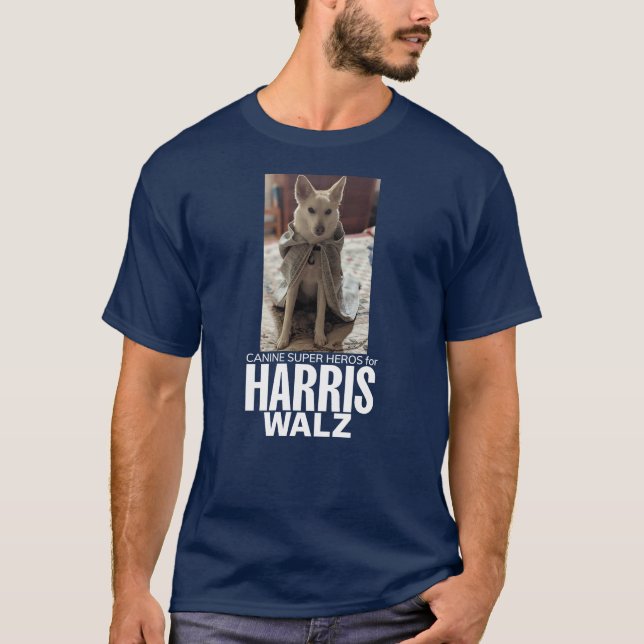 Super-Hunde für Harris/Walz T-Shirt (Vorderseite)