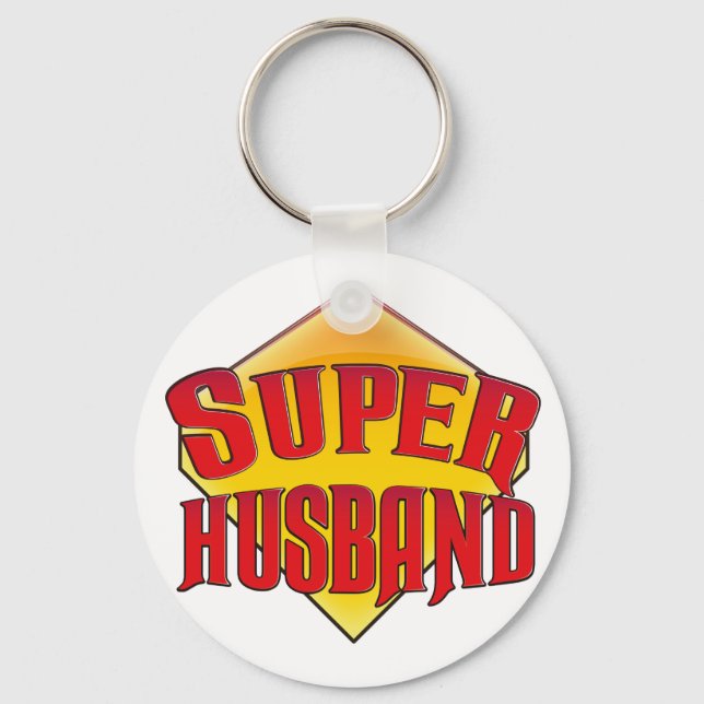 Super Husband Schlüsselanhänger (Vorderseite)