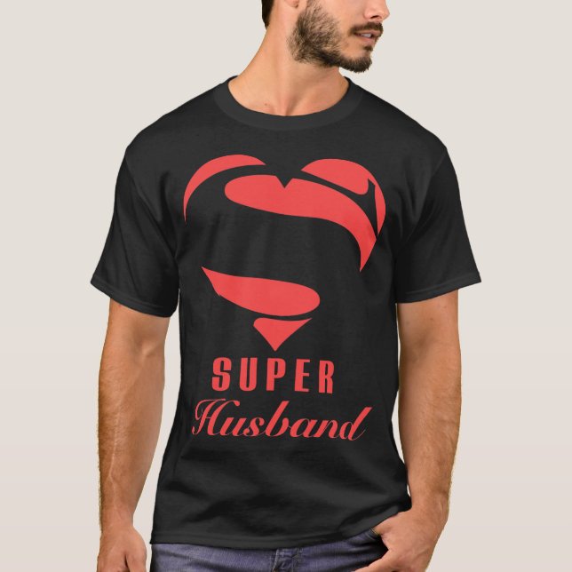Super Husband Superherd Geschenk Weihnachtskosten  T-Shirt (Vorderseite)
