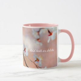 Super japanische Apricot-Blume Tasse