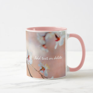 Super japanische Apricot-Blume Tasse