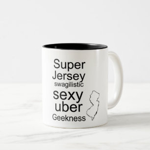 Super Jersey-Tasse Zweifarbige Tasse