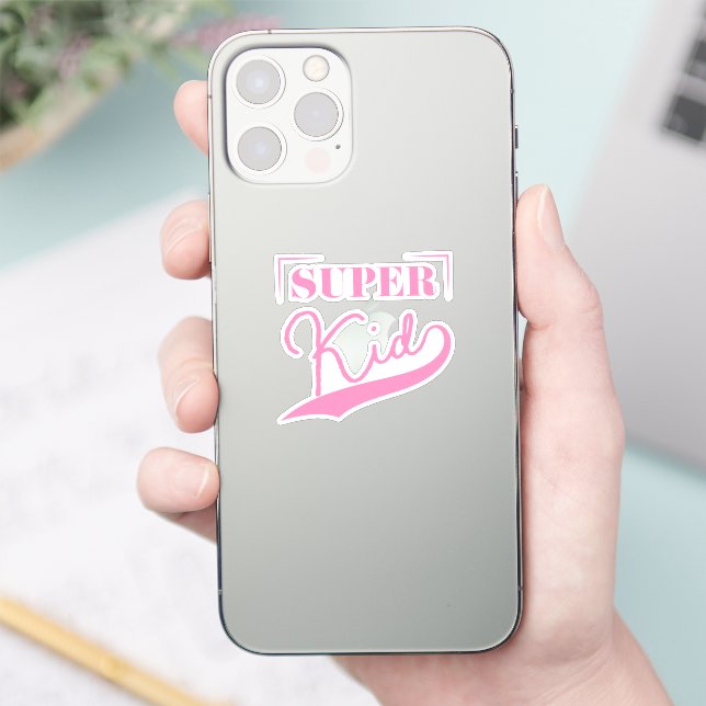 Super Kid Aufkleber (Telefon)