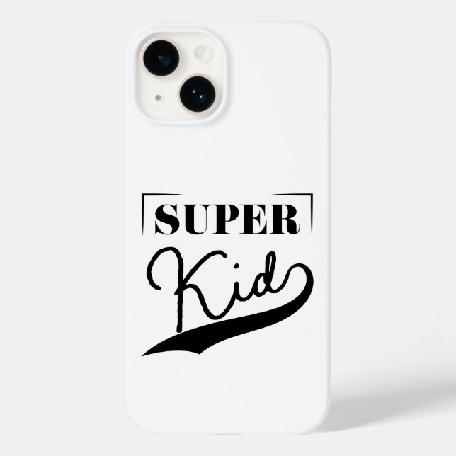 Super Kid Case-Mate iPhone Hülle (Rückseite)