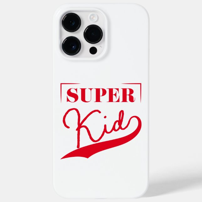 Super Kid Case-Mate iPhone Hülle (Rückseite)