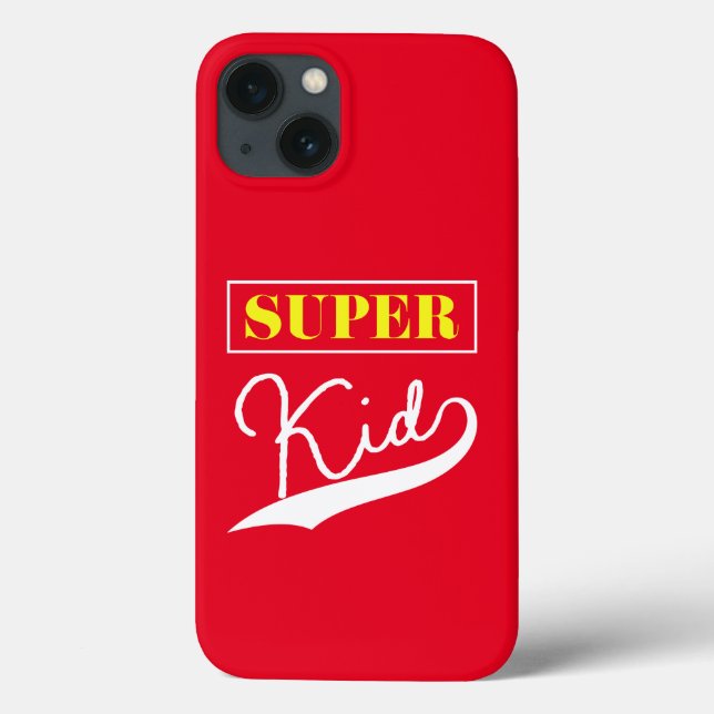 Super Kid Case-Mate iPhone Hülle (Rückseite)