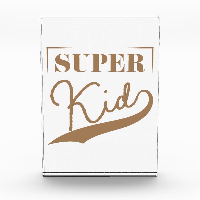 Super Kid Fotoblock (Vorderseite)