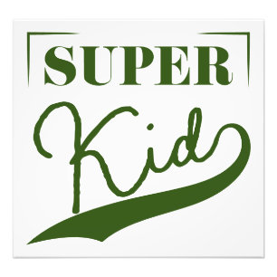 Super Kid Fotodruck