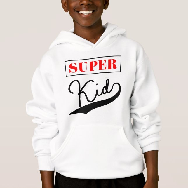 Super Kid Hoodie (Vorderseite)