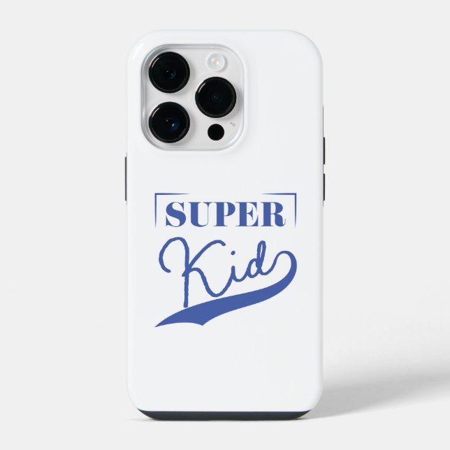 Super Kid iPhone Hülle (Rückseite)