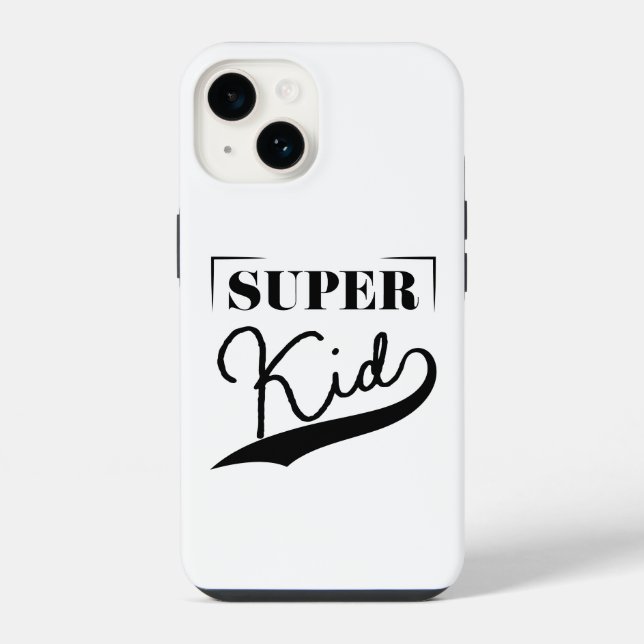 Super Kid iPhone Hülle (Rückseite)