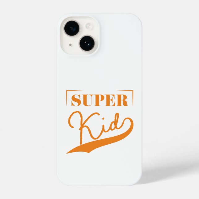 Super Kid iPhone Hülle (Rückseite)