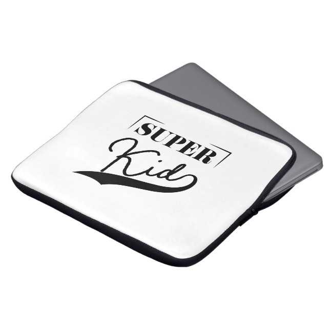 Super Kid Laptopschutzhülle (Vorne Oben)