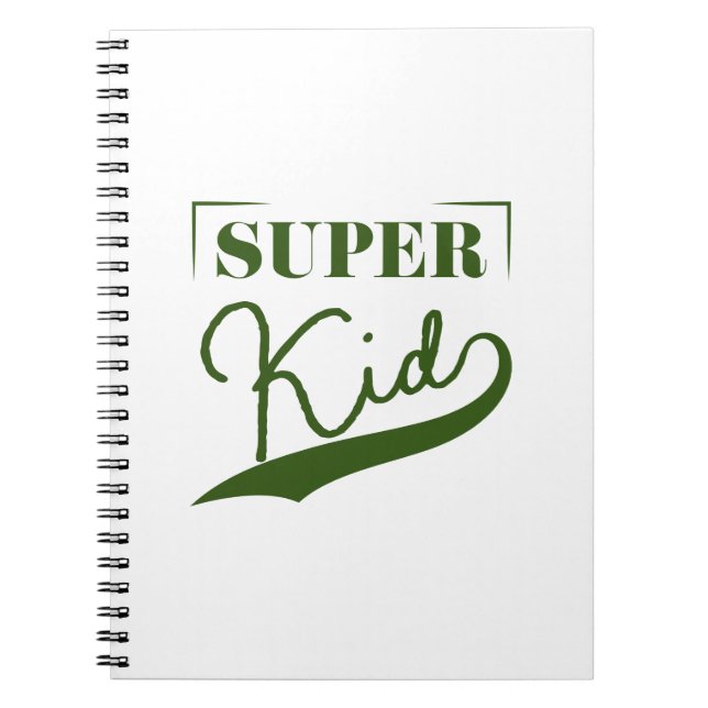 Super Kid Notizblock (Vorderseite)