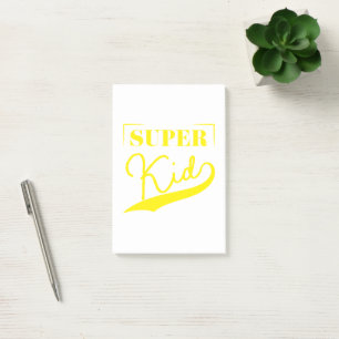 Super Kid Post-it Klebezettel