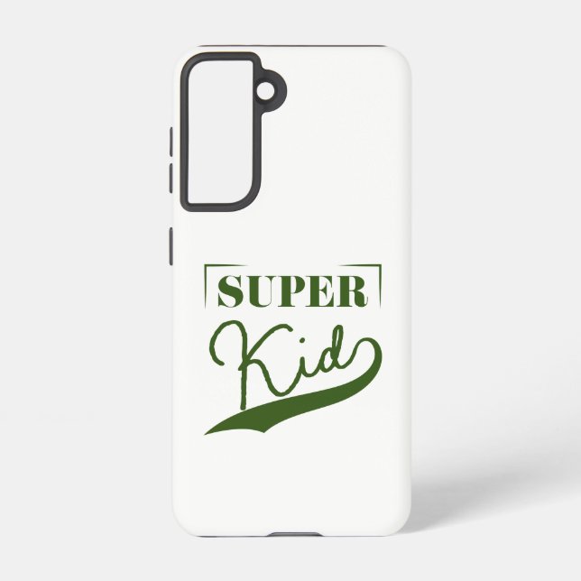 Super Kid Samsung Galaxy Hülle (Rückseite)