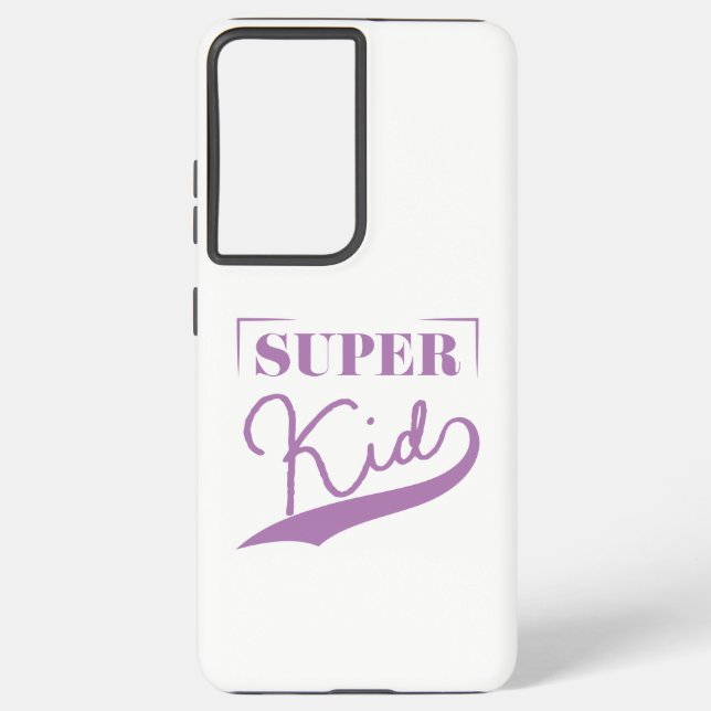 Super Kid Samsung Galaxy Hülle (Rückseite)