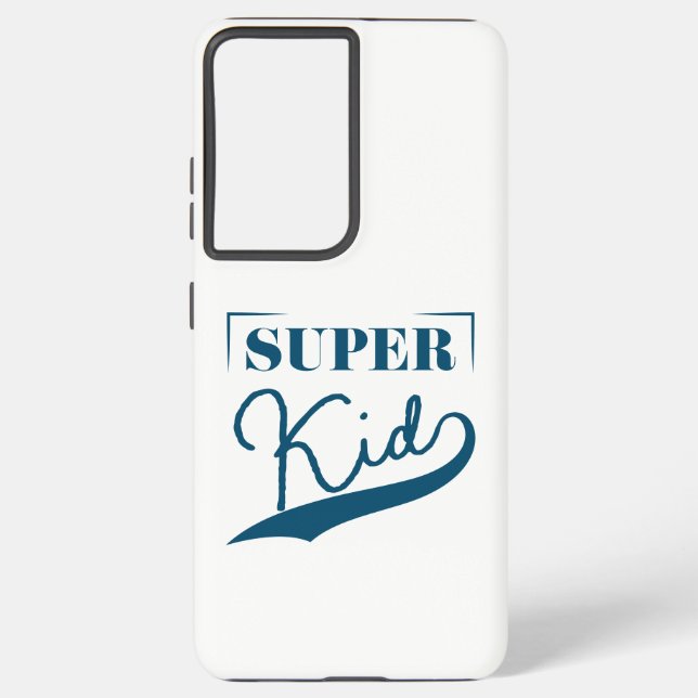 Super Kid Samsung Galaxy Hülle (Rückseite)