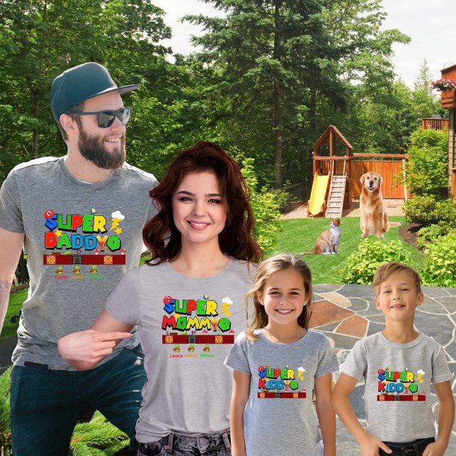 Super Kids Tri-Blend Shirt (Von Creator hochgeladen)