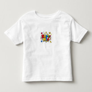 Super-Kind farbenfrohes Comic-Stil T-Shirt für Kin